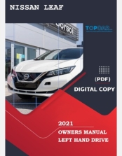 NISSAN LEAF 2021 OWNERS MANUAL